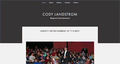 Desktop Screenshot of codylandstrom.com